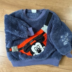 ■ミッキー3点セット■サイズ80&90■キッズフリース■スウェット■の画像