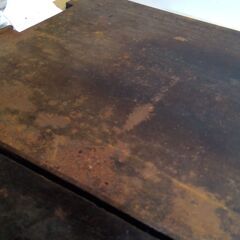 鉄板　お好み焼き屋で40年使用の画像