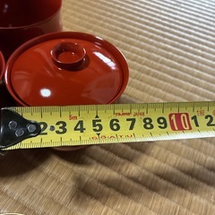 山中漆器5個セットの画像