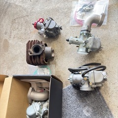 新品部品多数カブカスタム車体パーツまとめ売りの画像