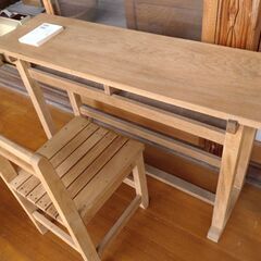 【美品】昔の小学校の椅子の画像