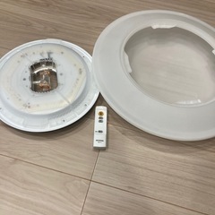 アイリスオーヤマ シーリングライト CL8D-5.0（2020年製）リモコン付・動作良好・筑紫野市受け渡しの画像