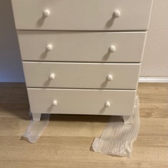 ハイチェスト  【-fit-フィット】木製収納棚／シンプル家具／現地引き取り限定の画像