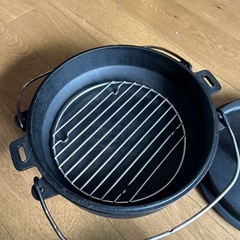 スノーピーク　ダッチオーブン　鉄鍋　26㎝の画像