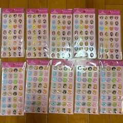 シール　各110円　の画像