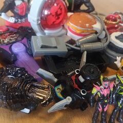 仮面ライダー、戦隊ヒーローまとめ売りの画像