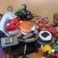 仮面ライダー、戦隊ヒーローまとめ売りの画像