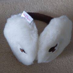 ミニーマウス　手袋、耳当ての画像