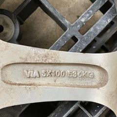 アルミホイール6.5Jx16 5x100の画像