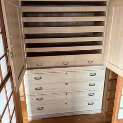 和箪笥　着物箪笥　　桐箪笥　たんす　タンスの画像