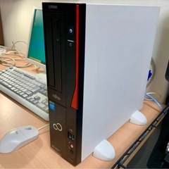 富士通ESPRIMO D583/KWデスクトップ　スピーカー付き　　の画像