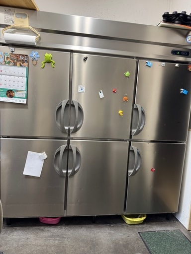 フクシマ業務用6ドア　厨房　冷凍冷蔵庫