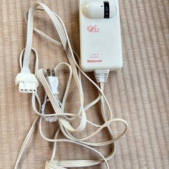 National  ナショナル　　電気敷毛布　使用感あり。の画像