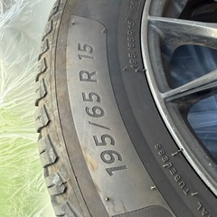 【ミシュラン オールシーズンタイヤ＆ホイール 4本セット 195/65R15】の画像