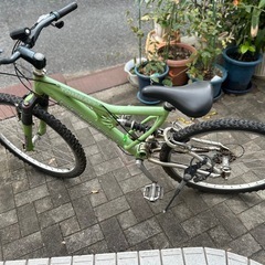 26インチ　プジョーの自転車の画像