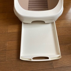 デオトイレ ハーフカバー 本体セット ナチュラルアイボリー ナチュラルアイボリーの画像