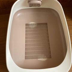 デオトイレ ハーフカバー 本体セット ナチュラルアイボリー ナチュラルアイボリーの画像