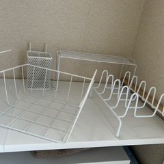 美品‼️水切りかご他キッチン収納セット‼️の画像