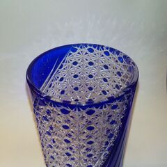 黒川昭男作　江戸切子タンブラーの画像