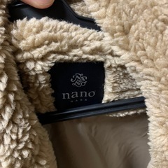 ナノユニバース　ロングボアコートの画像