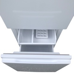 アクア 冷蔵庫 135L 右開き 2ドア 幅50cm 引出し冷凍室 耐熱トップテーブル AQR-14P ホワイト系 2024年製 クリーニング済みの画像