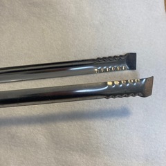 長め火バサミ　火ばさみ　火鋏　ステンレストングの画像