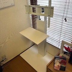【価格相談乗ります】壁寄せテレビスタンドの画像