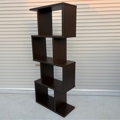 4段ディスプレイシェルフ　縦向き 横向き ディスプレイ 収納棚 mw825の画像