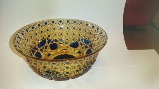 黒川昭男作　江戸切子小鉢