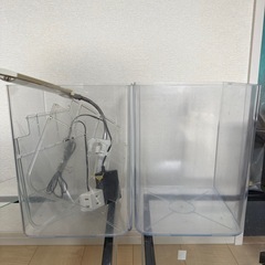 【早い者勝ち】差し上げます。水槽セットの画像