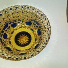 黒川昭男作　江戸切子小鉢の画像