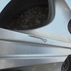 中古アルミホイール　4本set 　Fang　15×6J 100/5H +45　プリウス　ウィッシュ　等に！の画像