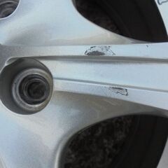 中古アルミホイール　4本set 　Fang　15×6J 100/5H +45　プリウス　ウィッシュ　等に！の画像