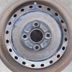 中古スチールホイール　4本set ダイハツ　タント　13×4.00B 100/4H +40　ムーヴの画像