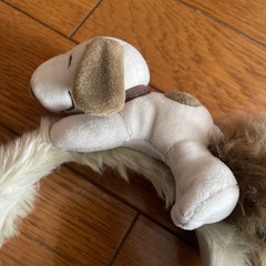 USJ ユニバ スヌーピー　SNOOPY カチューシャ ぬいぐるみ付き　カラーブラウンの画像
