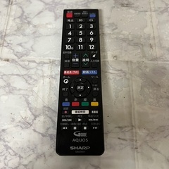 即日受渡❣️シャープ19型液晶テレビWチューナー外付けHDD録画可10500円の画像