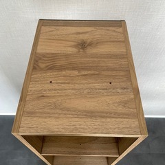 カラーボックス　ブラウンの画像