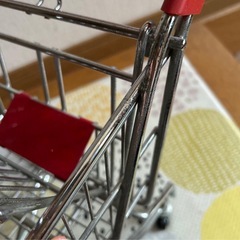 ショッピングカートお買い物カゴ　 子供用カート おままごと　キッズの画像