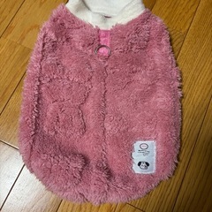 小型ペット用ウォームジャケットリード付きの画像