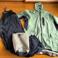 ワークマンレインウェアの画像