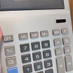 ソーラー電卓の画像