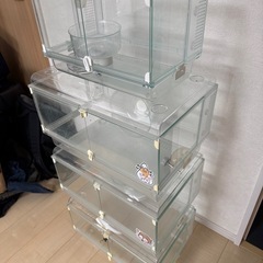 【早い者勝ち】差し上げます。ハムスター　グラスハーモニー　ケージの画像