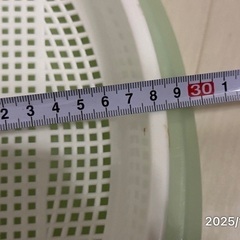 野菜水切りかご(ザル)　４枚セット 内寸 約33cm × 約38cmの画像