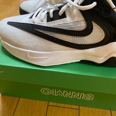 新品Nike Giannis Immortality 3 "White/Black"27.5cmの画像