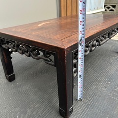 11175😸 文机 座卓 木製机 の画像