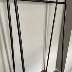 ハンガーラック ブラックの画像