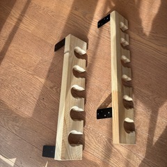 壁掛け用バットスタンド　野球　バットスタンドの画像