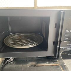 【5,000円】山善 オーブンレンジ 16L YRS-G162V(B) (スレ汚れ有) ※11/25(火)取引できる方限定の画像