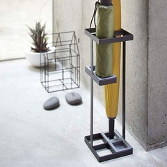 【美品】山崎実業　tower アンブレラスタンド　スリム　傘立ての画像