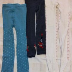 💕120センチ　タイツ3足💕の画像